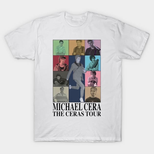 The Ceras Tour Michael Cera TShirt TeePublic